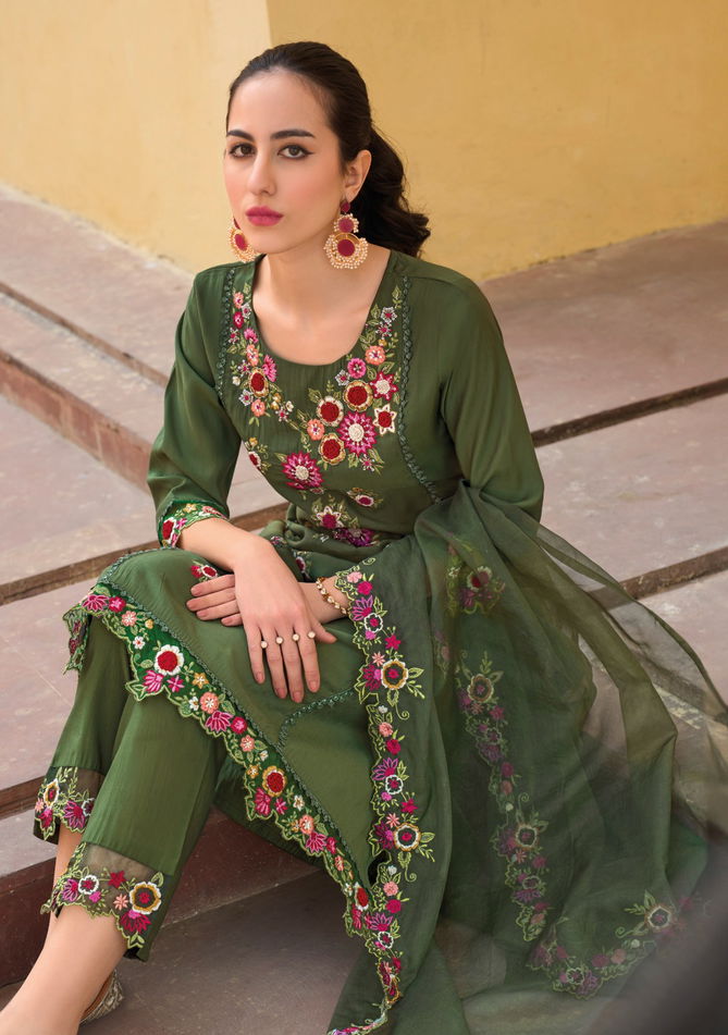 Shiddat 2 By Lady Leela Heavy Embroidered Kurti With Bottom Dupatta Wholesale Market In Surat
